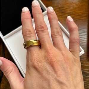 Gold oura ring Gen3
